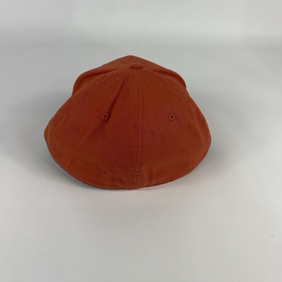 Harley Davidson Motor Cycles Men's Orange and Black‎ Hat Fitted,cotton SZ 7 3/4 - Picture 4 of 7